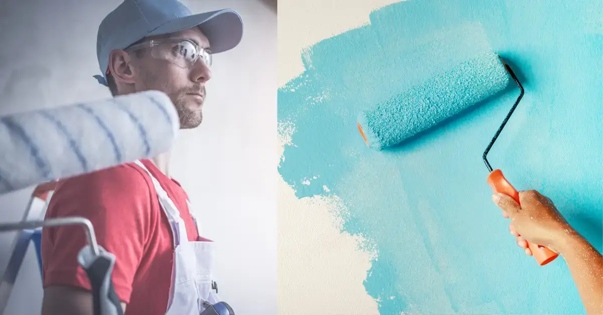 Bright white walls after professional apartment painting service in Dubai